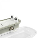 LED світильник IP65 лінійний під лампу 2хТ8 VIDEX 1,2М 220V, VL-BNW-T8122G