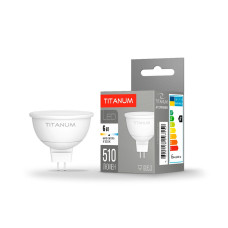 LED лампа TITANUM MR16 6W GU5.3 4100K 220V