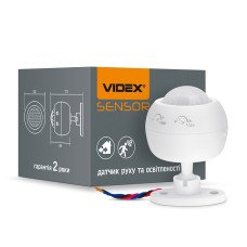 Датчик руху та освітлення VIDEX VL-SPS27W 220V 1200W