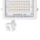 LED прожектор VIDEX F2e 30W 5000K з датчиком руху та освітленості, VL-F2e305W-S