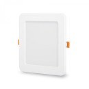 LED світильник вбудований квадрат VIDEX 12W 5000K, VL-DLS-125