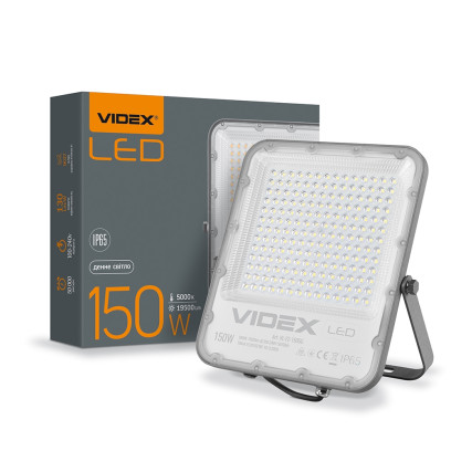 LED прожектор VIDEX PREMIUM 150W 5000K 220V Gray (VL-F2-1505G) , VL-F2-1505G