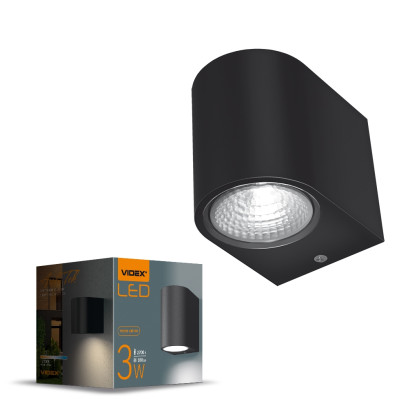 LED Світильник архітектурний IP54 AR031-032B VIDEX  3W 2700K, VL-AR031-032B