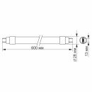 LED лампа VIDEX T8b  9W 0.6M 4100K, матова, VL-T8b-09064