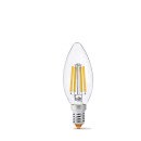 LED лампа VIDEX Filament C37F 6W E14 4100K 220V, VL-C37F-06144