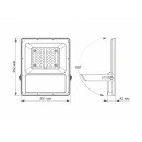 LED прожектор автономний VIDEX 30W 5000K, VL-FSO-1005