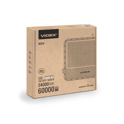 LED прожектор VIDEX PREMIUM F2 400W 5000K 220V, VL-F2-4005G