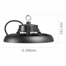 LED светильник высотный ХайБэй VIDEX 150W 5000K 27000Lm Черный